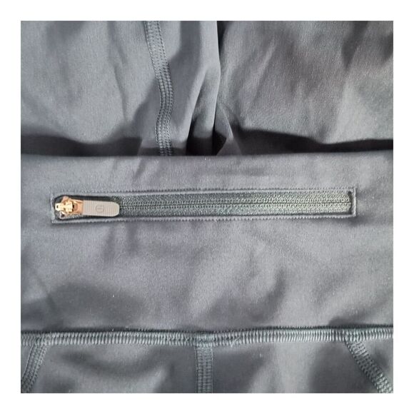 Lululemon Speed Up Crop 21" Leggings Second Release Side Pockets Luxtreme Blue 4 - Picture 4 of 6